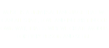 
MUSIC IS A UNIVERSAL LANGUAGE THAT WE CAN ALL SHARE, LOVE AND INTERPRET IN OUR OWN WAY, THAT IS WHY WE CREATE MODELS FOR EVERY PERSON AND SCENE.
